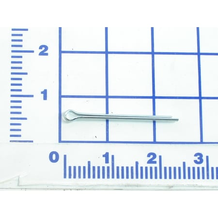 Cotter Pin, 1/8 in Dia, 3 in L, 1 PK MPN:035-020