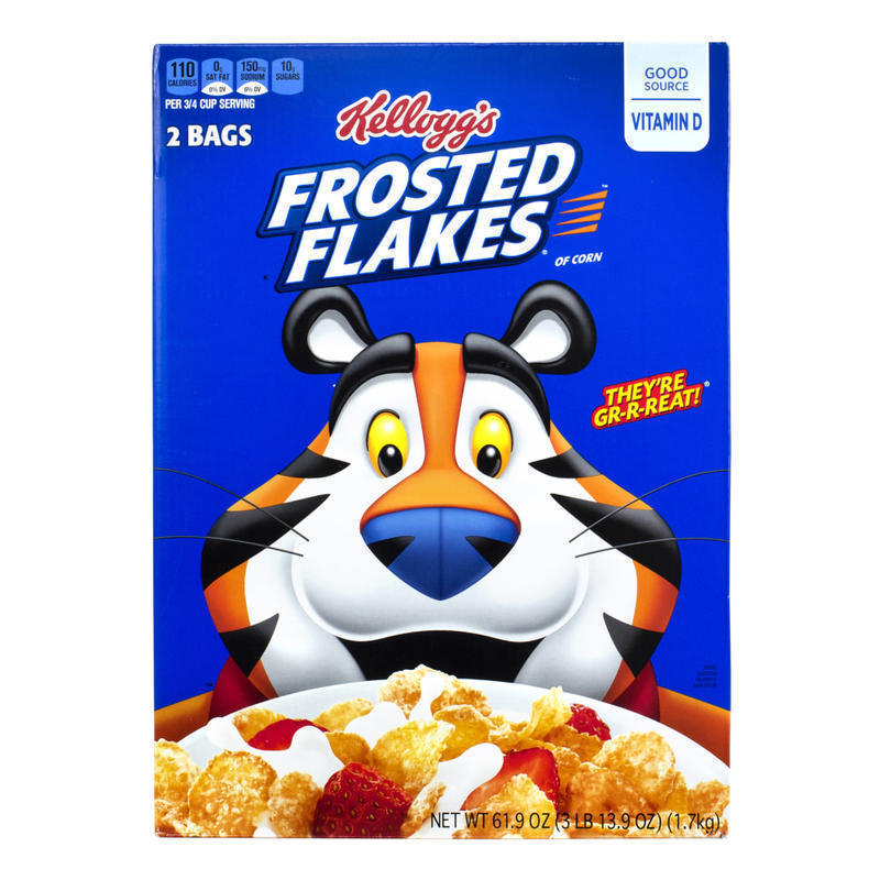 Kelloggs Frosted Flakes Cereal, 61.9-Oz Box MPN:220-00901
