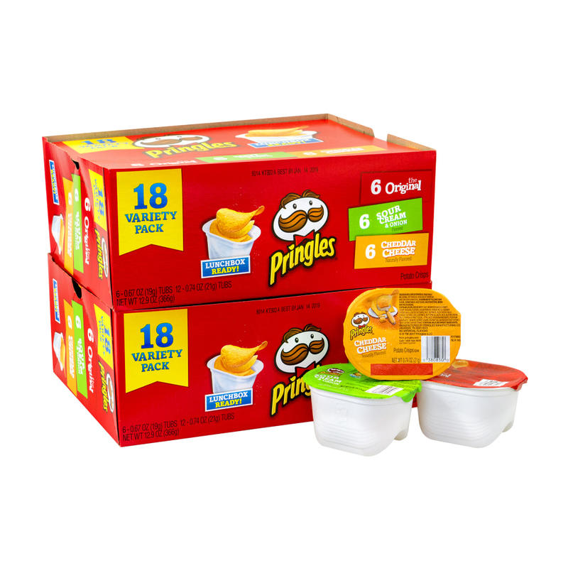 Pringles Variety Pack, Box Of 36 MPN:220-00407