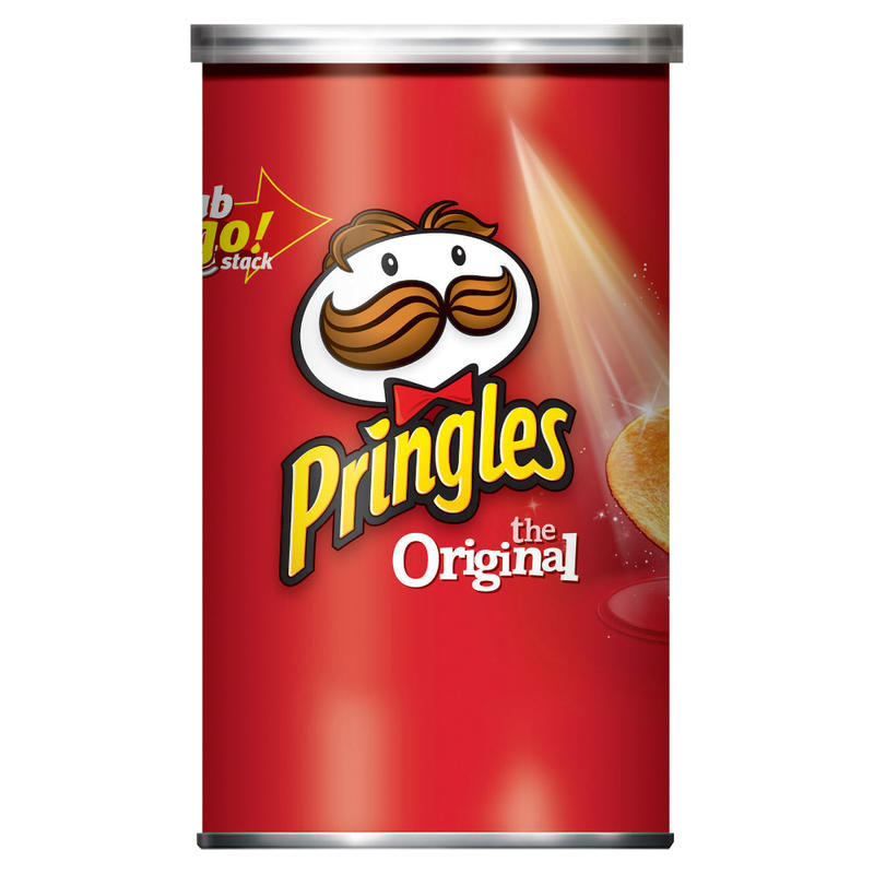 Pringles Original Cans, 2.38 Oz, Carton Of 12 Cans MPN:84563