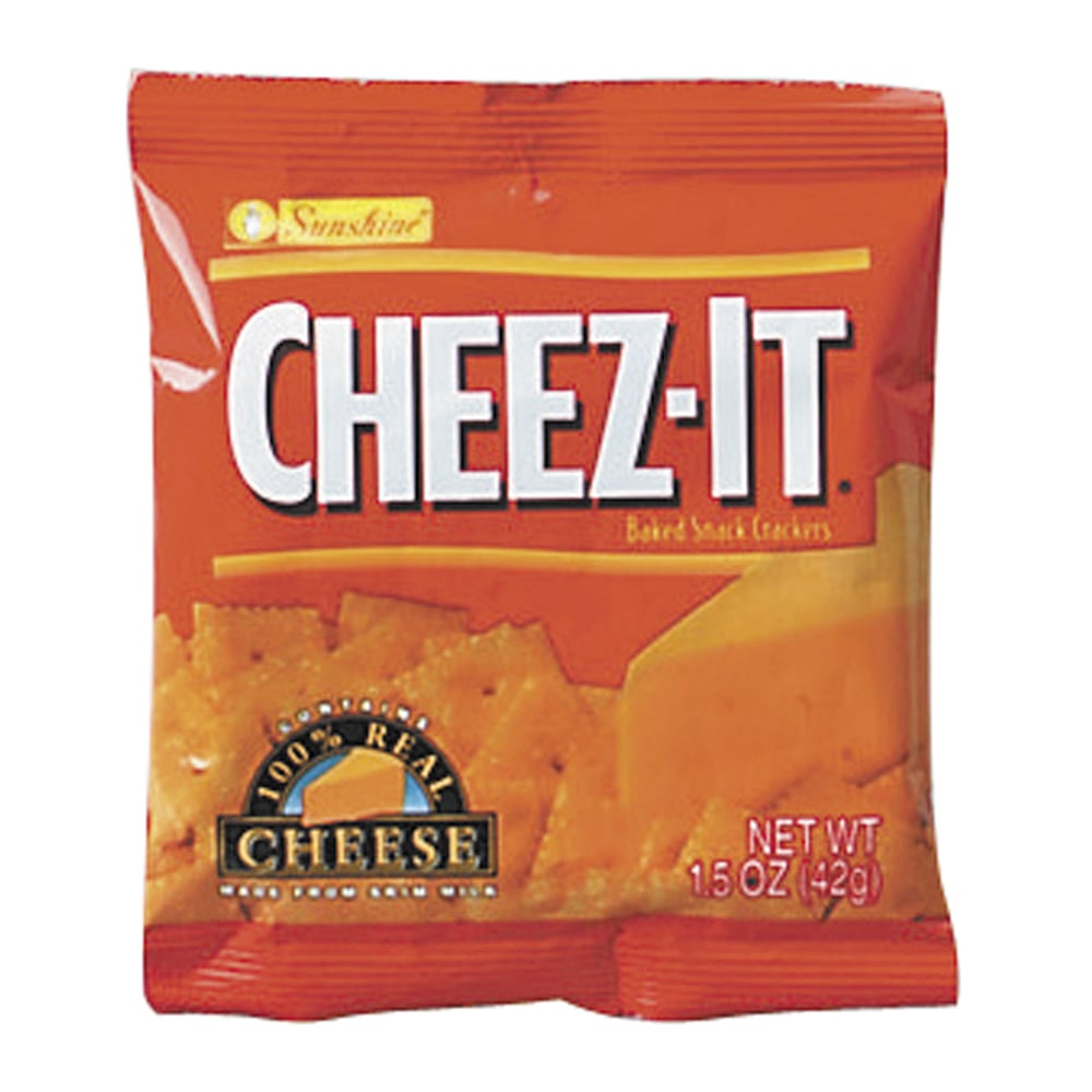 Keebler Cheez-It Crackers, 1.5 Oz, Pack Of 8 MPN:12233