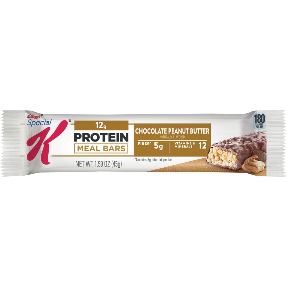 Special K Chocolate Peanut Butter Protein Meal Bars, 1.59 Oz., Box Of 8 MPN:29190