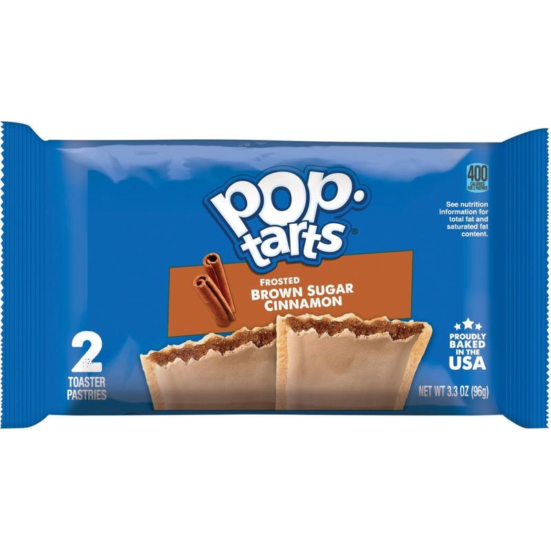 Pop-Tarts, Frosted Brown Sugar Cinnamon - Cinnamon, Brown Sugar, Frosted Brown Sugar Cinnamon - 1 - 1.27 lb - 12 / Box MPN:31132