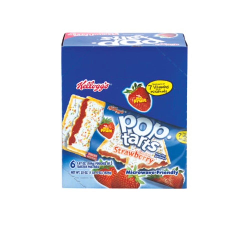 Pop-Tarts, Strawberry, 52 g, Box of 6 MPN:31732