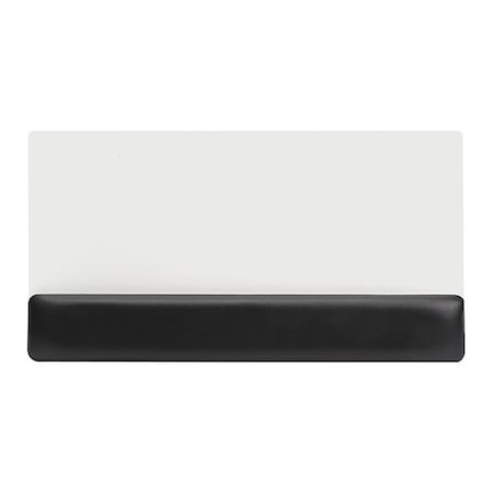 Wrist Rest, Soft Back, Non-skid Base-White MPN:KCS02106