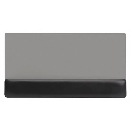 Wrist Rest, Soft Back, Non-skid Base-Gray MPN:KCS02206