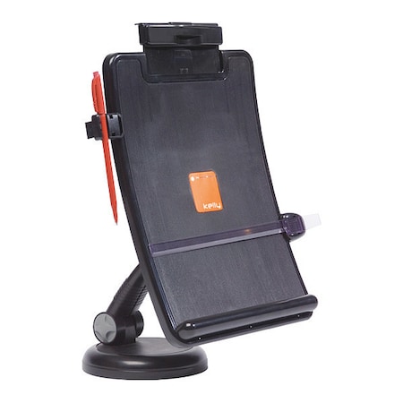 Copy Holder, Adjustable, Base Weighted, Curved Tray MPN:KCS10192