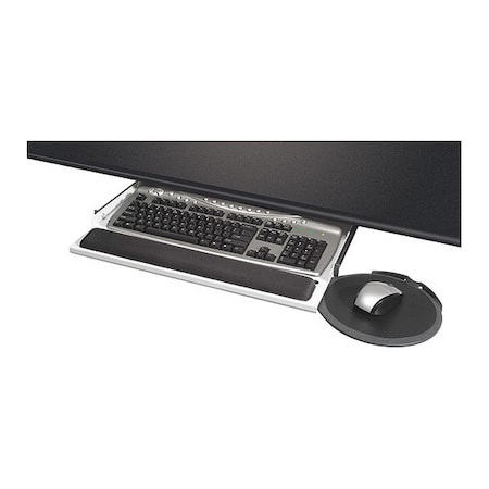 Underdesk Keyboard Drawer, Mse Platform-Gray MPN:KCS39180