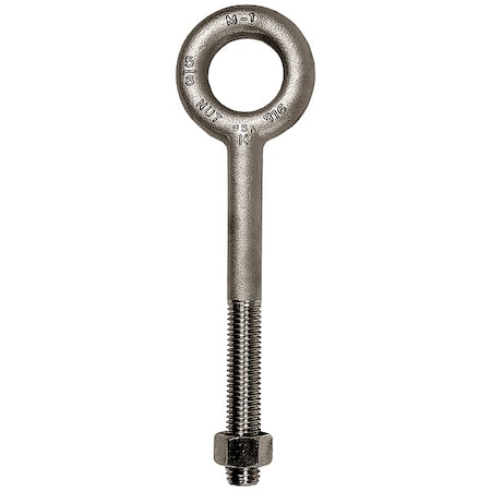 Eye Bolt Without Shoulder, 1/2