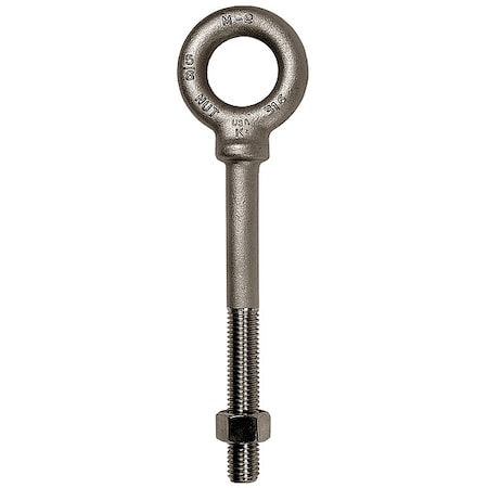Eye Bolt With Shoulder, 3/8