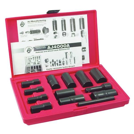 Deluxe Wheel Lock Removal Kit, 13PC MPN:30171