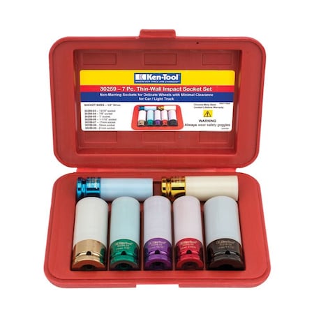 Thin-Wall Impact Socket, 1-1/16