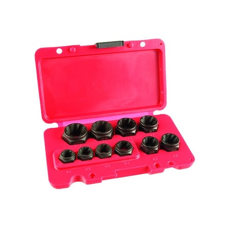 Low Profile Twist Socket Set, 10 pcs. MPN:30271