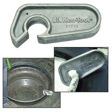 Bead Holder, Aluminum, C-Lock Shape MPN:31713