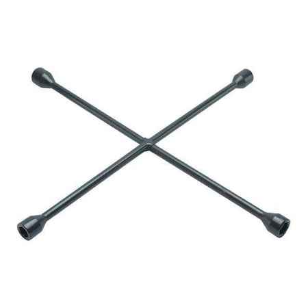 Lug Wrench, 18in.L, Steel, 4 Way MPN:35662