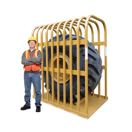 Earthmover Tire Inflation Cage, 10-Bar MPN:36011