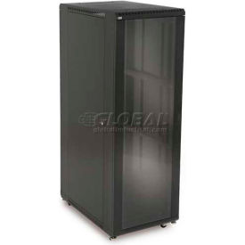 Kendall Howard™ 37U LINIER® Server Cabinet - Glass/Vented Doors - 36