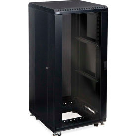 Kendall Howard™ 27U LINIER® Server Cabinet - Glass/Vented Doors - 24