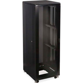 Kendall Howard™ 37U LINIER® Server Cabinet - Glass/Vented Doors - 24