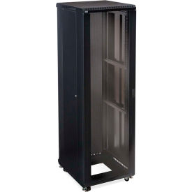 Kendall Howard™ 42U LINIER® Server Cabinet - Glass/Vented Doors - 24