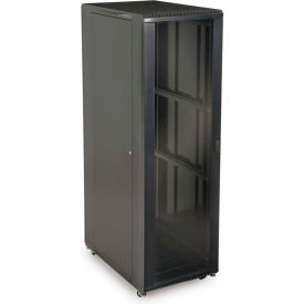 Kendall Howard™ 42U LINIER® Server Cabinet - Glass/Solid Doors - 36