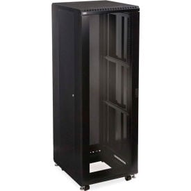 Kendall Howard™ 37U LINIER® Server Cabinet - Glass/Solid Doors - 24