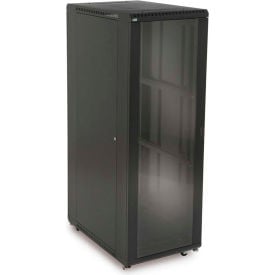 Kendall Howard™ 37U LINIER® Server Cabinet - Glass/Glass Doors - 36
