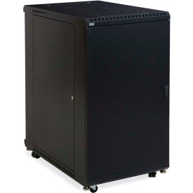 Kendall Howard™ 22U LINIER® Server Cabinet - Solid/Vented Doors - 36