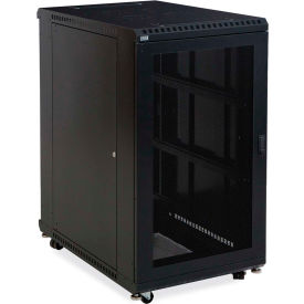 Kendall Howard™ 22U LINIER® Server Cabinet - Vented/Vented Doors - 36