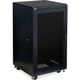Kendall Howard™ 22U LINIER® Server Cabinet - Vented/Vented Doors - 24