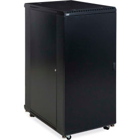 Kendall Howard™ 27U LINIER® Server Cabinet - Solid/Solid Doors - 36