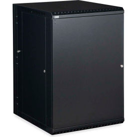 Kendall Howard™ 18U LINIER® Swing-Out Wall Mount Cabinet - Solid Door 3131-3-001-18
