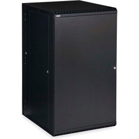 Kendall Howard™ 22U LINIER® Swing-Out Wall Mount Cabinet - Solid Door 3131-3-001-22