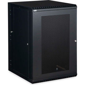 Kendall Howard™ 18U LINIER® Swing-Out Wall Mount Cabinet - Vented Door 3132-3-001-18