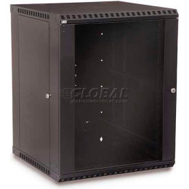 Kendall Howard™ 15U Fixed Wall Mount Cabinet - Glass Door 3140-3-001-15