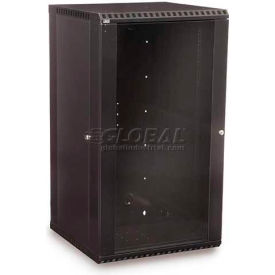 Kendall Howard™ 22U Fixed Wall Mount Cabinet - Glass Door 3140-3-001-22