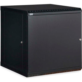 Kendall Howard™ 12U LINIER® Fixed Wall Mount Cabinet - Solid Door 3141-3-001-12