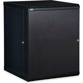 Kendall Howard™ 15U LINIER® Fixed Wall Mount Cabinet - Solid Door 3141-3-001-15