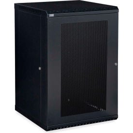 Kendall Howard™ 18U LINIER® Fixed Wall Mount Cabinet - Vented Door 3142-3-001-18