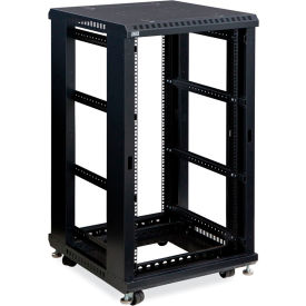 Kendall Howard™ 22U LINIER® Server Cabinet No Doors/No Side Panels 24