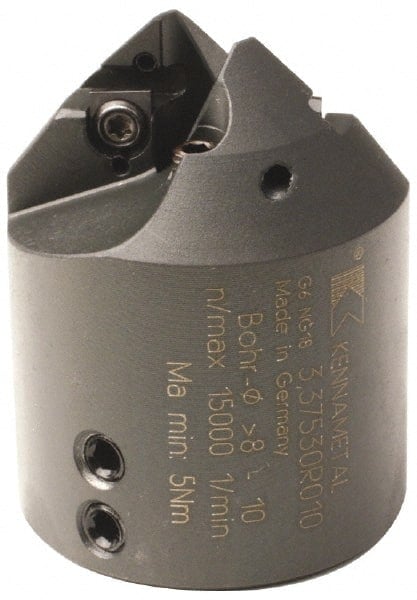 6 to 8mm Drill Diam, 27.7mm Body Shank Diam, 27.7 Chuck Diam, 8mm Drill Shank Diam, Combo Chamfer & Countersink Drill MPN:1245740