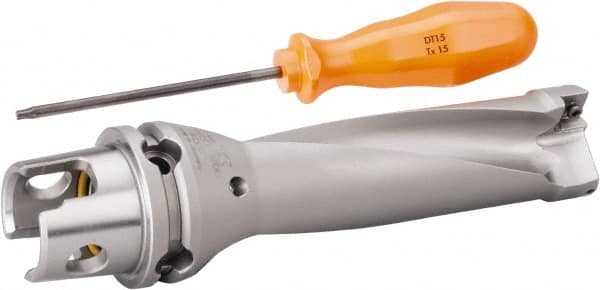 76.2mm Max Drill Depth, 3xD, 25.4mm Diam, Indexable Insert Drill MPN:4122631