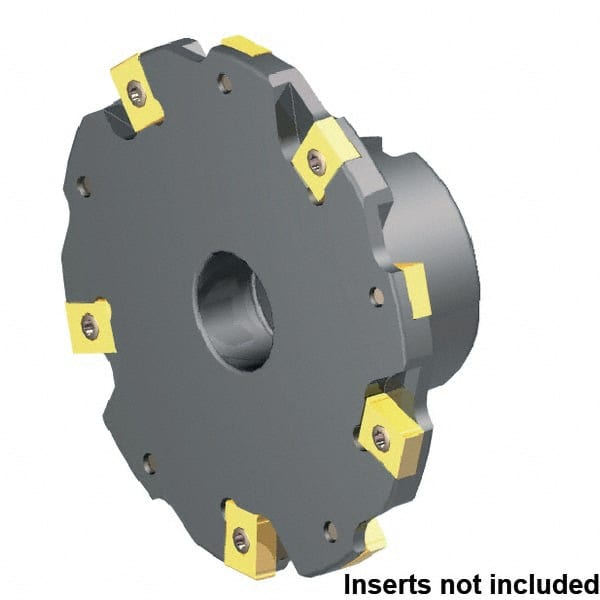 Indexable Slotting Cutter: 80 mm Cutter Dia, Shell Mount Connection, 16 mm Max Depth of Cut MPN:1131472