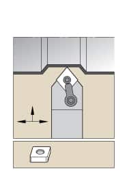 Indexable Turning Toolholder: MCMNN164C, Clamp & Screw MPN:1096143