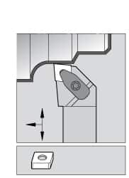 RH DCLN Negative Rake Indexable Turning Toolholder MPN:2273008