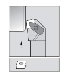 Indexable Turning Toolholder: DCKNR124BKC3, Clamp MPN:2273073