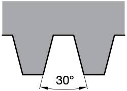 Laydown Threading Insert: LT22ER5TR KC5025, Carbide MPN:1743794