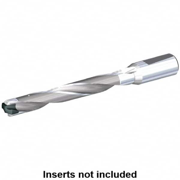 Replaceable-Tip Drill: 16.5 to 17 mm Dia, 126 mm Max Depth, 20 mm Whistle Notch Shank MPN:1279856