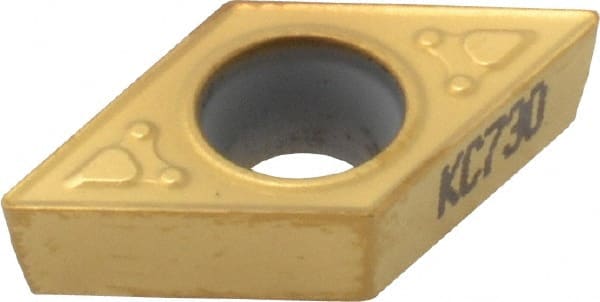 Turning Insert: DCMT32.51MF KC730, Solid Carbide MPN:1161845