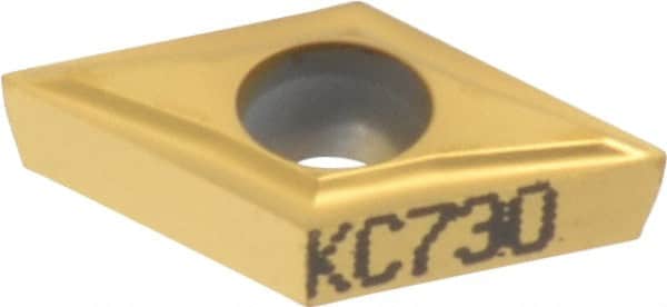 Turning Insert: DCGT21.50LF KC730, Solid Carbide MPN:1161872